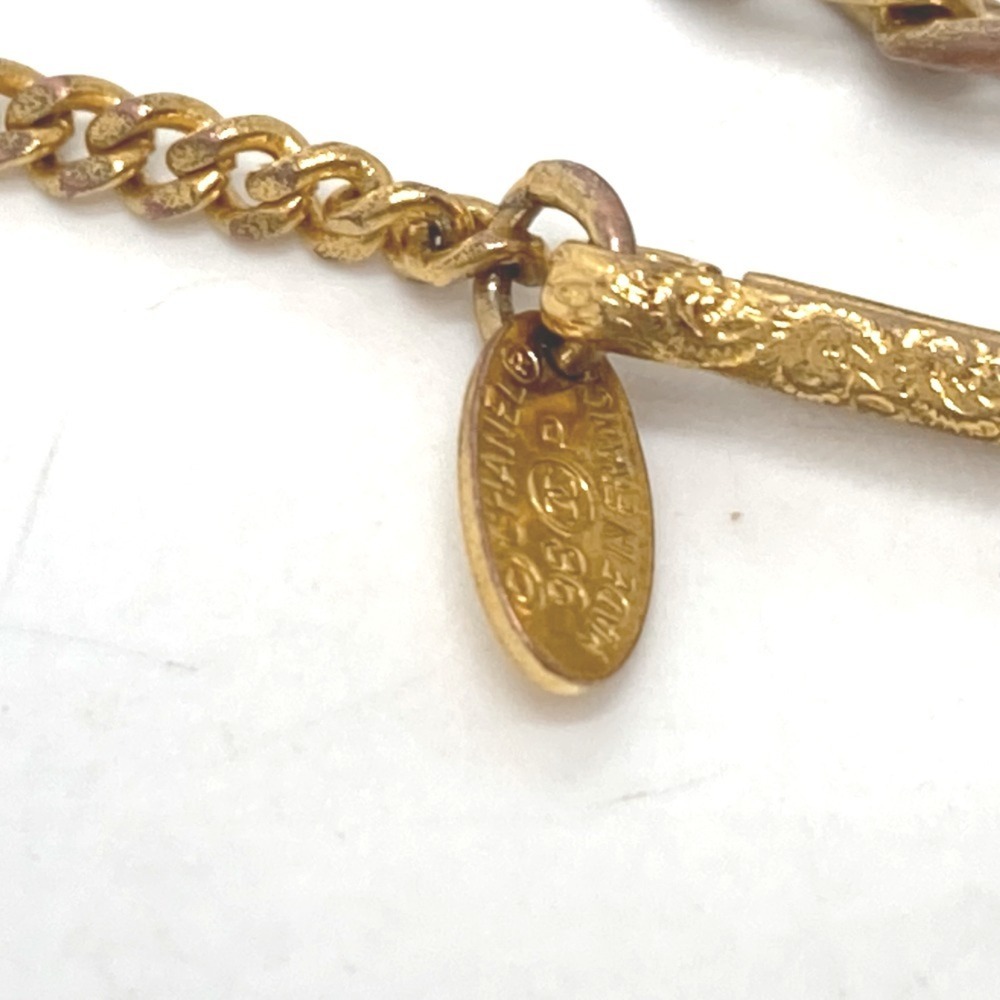 CHANEL Authentic Gold Logo Charm Bracelet - Picture 6 of 8